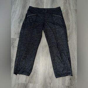 Athleta - Charcoal Crop Sweatpants